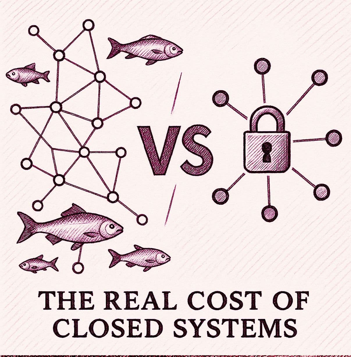 The real cost of closed systems
